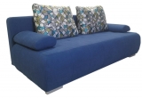 Minkšta sofa lova Nr166 mėlyna struktura