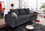 Minkšta sofa lova Bella Nr152 juoda