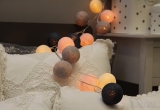 LED medvilniniai kamuoliai ( Cotton ball) 20 vnt. (3003122)