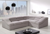 BUENO kampinė sofa su miegojimo mechanizmu (Gobelenas) 