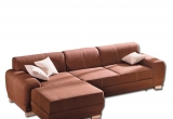 EMPIRE kampinė sofa su miegojimo mechanizmu ir dėže patalynei (Gobelenas)