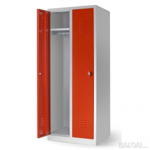 Metalinė persirengimo spinta dviejų durų