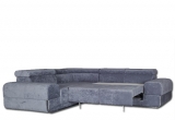 MONACO MIN kampinė sofa su miegojimo mechanizmu (Gobelenas) 