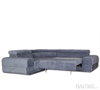MONACO MIN kampinė sofa su miegojimo mechanizmu (Gobelenas) 